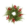 thumbnail image 1 of Christmas Candle Rings Wreath Simulated Flower Candle Rings Centerpiece For Home Dining Tables Wedding Decorations Party Decorations, 1 of 5