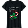 thumbnail image 1 of Christmas Candy Cane Design - I Tried Checklist T-Shirt, 1 of 3