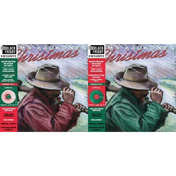 Christmas (Candy Cane Edition) & Christmas (Christmas Tree Edition) [LP Vinyl Bundle]