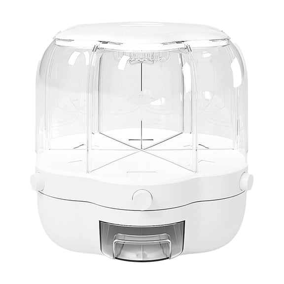 Christmas Candy Dispenser 360 Rotating Candy Box, Snack Dispenser For Coffee Beans Rice And Grain Dispenser Rotating Candy Holder For Parties.