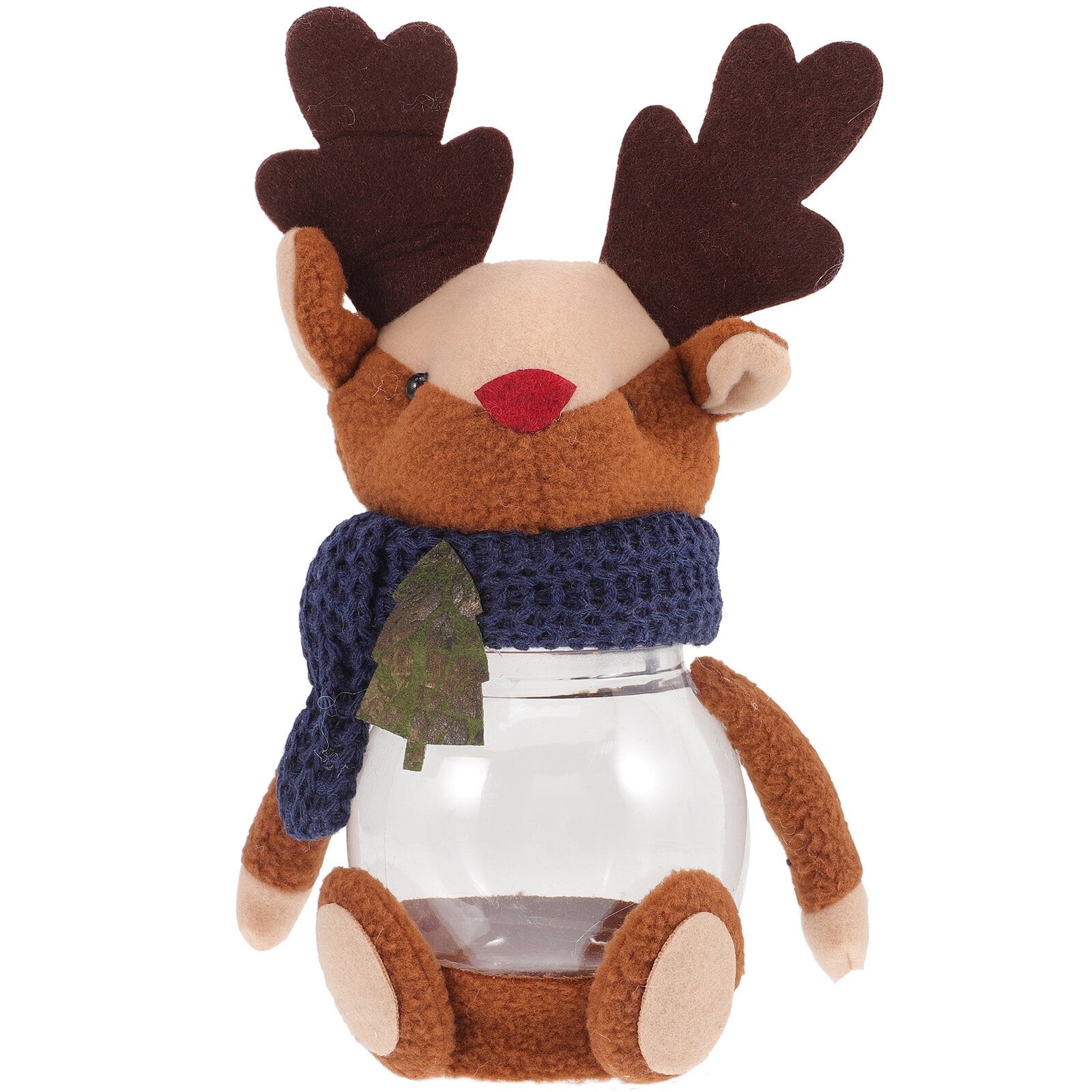 Christmas Candy Jar Children Gift Multipurpose Sealed Cookie Jar