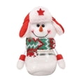 thumbnail image 1 of Christmas Candy Jar – Plastic Santa Claus & Snowman Gift Box, Transparent Candy Container for Holiday Sweets, Gifts, and Table Decorations, 1 of 4
