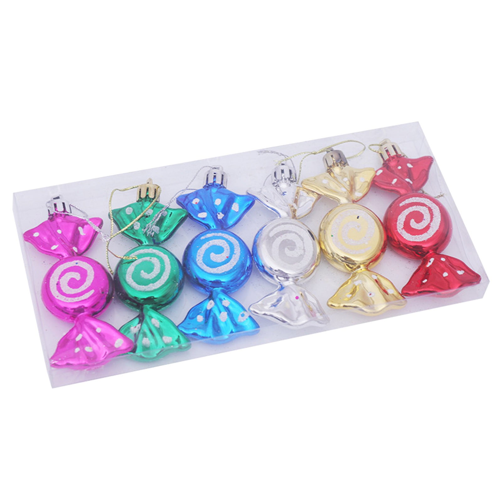 Christmas Candy Props Christmas Tree Pendant Lollipop Decoration