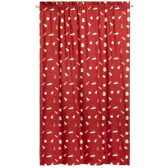 Christmas Canine Window Panels - 50" x 84"