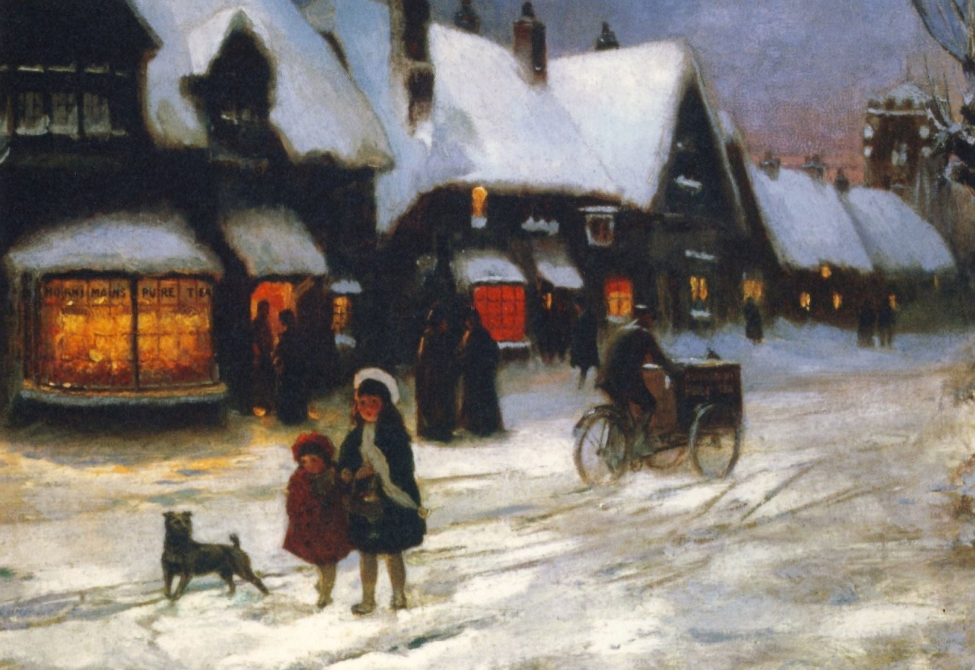 Christmas Canvas Art - George Sheridan Knowles (24 x 36)