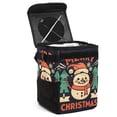 thumbnail image 1 of Christmas Car Trash Can Mini Trash Can, Foldable with Lid, Leak-Proof, Hanging Storage Bag, 1 of 6