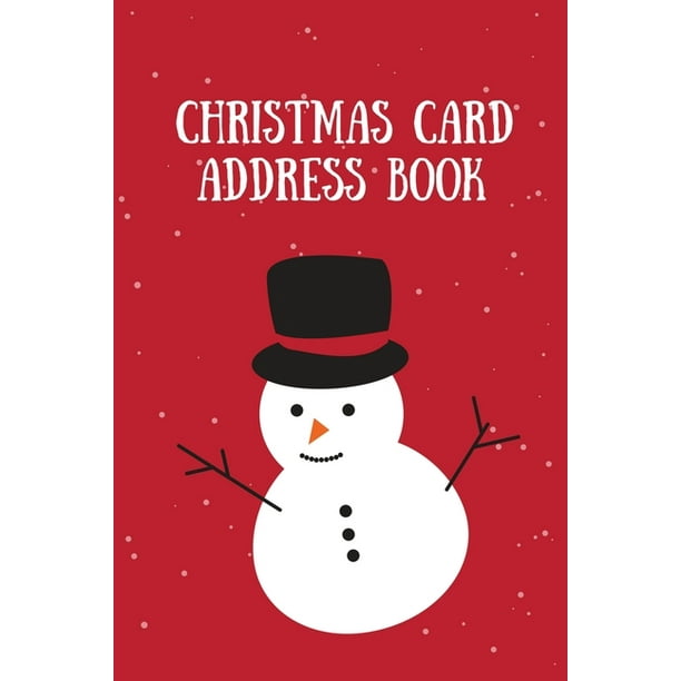 Christmas Card Address Book Holiday Cards Sent And Received, Keep