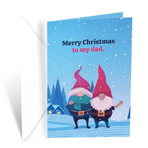 Prime Greetings Dad Christmas Card (Father)