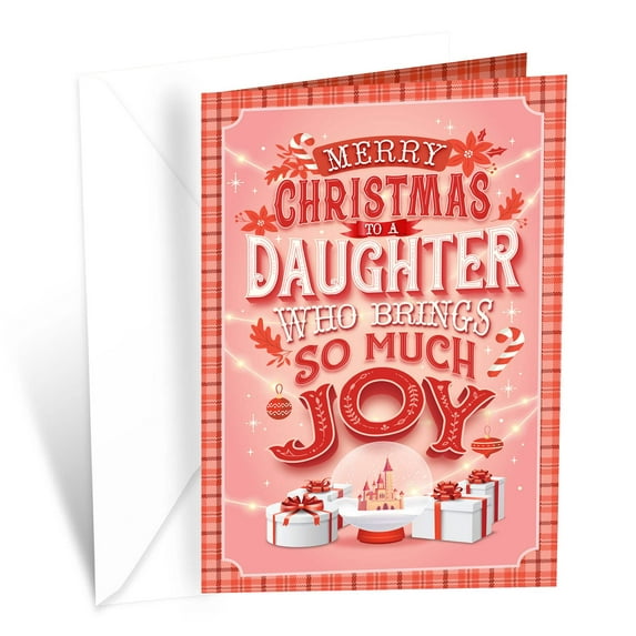 Prime Greetings Daughter Christmas Card