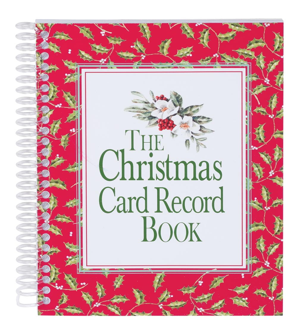 Christmas Card Record Book