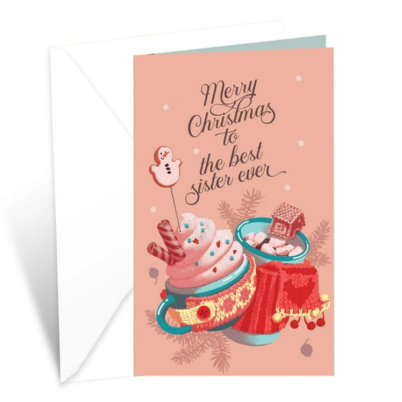 Prime Greetings Sister Christmas Card