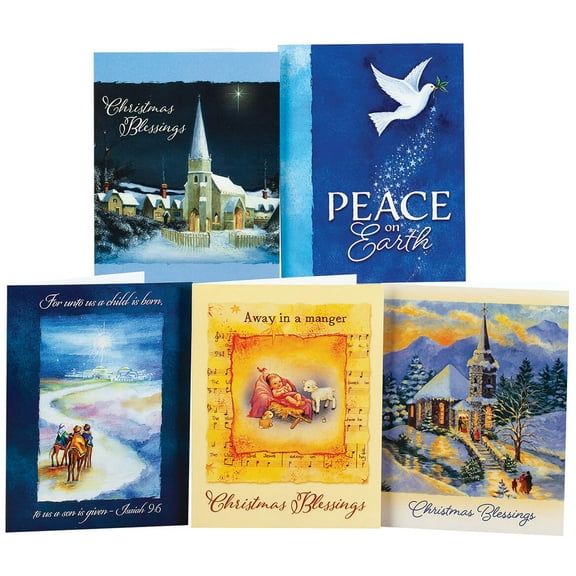 Christmas Card Variety Pack set of 20 Religious