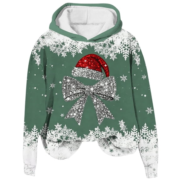 Christmas Cardigan Sweaters for Women Casual Long Sleeve Christmas Print Soft Athletic Womens Work Clothing,Green,M