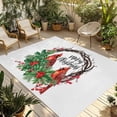 thumbnail image 1 of Christmas Cardinal Birds Outdoor Rug for Patio/Deck/Porch, Non-Slip Large Area Rug 5 x 7 Ft, Xmas Holly Leaves Branch Red berries Indoor Outdoor Rugs Washable Area Rugs, Camping Rug Carpet Runner, 1 of 8