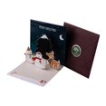 thumbnail image 1 of Christmas Cards 4.3X4.3Inch Small Up Card with Envelopes Stickers 3D Cute Holiday Greeting Cards Santa Snowman Reindeer Xmas Tree Christmas Cards for Kids丨D, 1 of 6