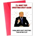 thumbnail image 1 of Christmas Cards, Humor Xmas Card, Unique Christmas Gifts, Perfect Holiday Cards, 1 of 6