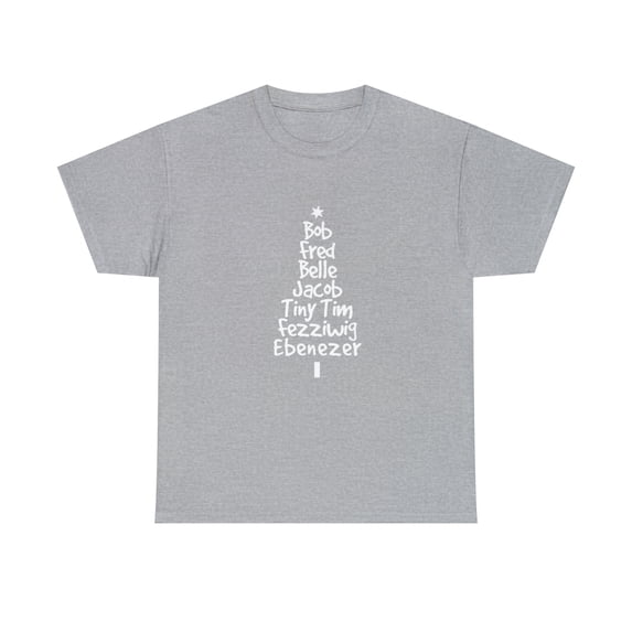 Christmas Carol Characters Dickens Literature T-Shirt