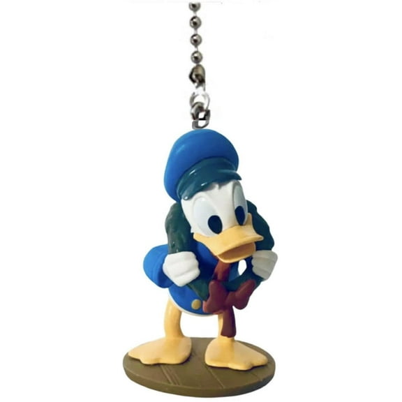 Christmas Carol Donald Duck Fred Fan Lamp Light Pull PVC Figure Figurine
