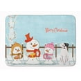 thumbnail image 1 of Christmas Carolers White Boxer Cooper Machine Washable Memory Foam Mat - White - 19in. H x 0.25in. W x 27in. L, 1 of 1