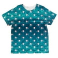 thumbnail image 1 of Christmas Caroling Jellyfish Pattern All Over Toddler T Shirt Multi 4T, 1 of 2
