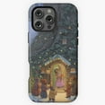 thumbnail image 1 of Christmas Carols Rabbit House Phone Case for iPhone 11 12 13 14 15 16 17 Pro Max, 1 of 2