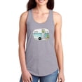 thumbnail image 1 of Christmas Cars Ii Racerback Tank Women -Jennifer Paxton Parker Designs, Female x-Large, 1 of 4