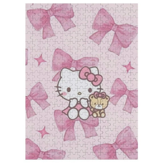 Christmas Cartoon Anime Hello Kitty Jigsaw Puzzle Precision Cut Christmas Cartoon Anime Hello Kitty Jigsaw Puzzle Precision Cut