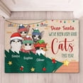 Christmas Cartoon Character Door Mat Bathroom Living Room Door