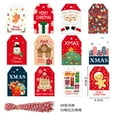 thumbnail image 1 of Christmas Cartoon Hang Tags Ornaments 48 Pack, 1 of 4