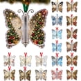 thumbnail image 1 of Christmas Cash Christmas Cash Gift Butterfly Ornament,Acrylic Cash Wallet Hanging Pendant with Hollow Clear Compartment,Christmas Tree Hanging Decor, Holiday Cash Gift for Family Friends Decoration, 1 of 7