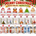 thumbnail image 1 of Christmas Cash Gift Butterfly Ornament,Christmas Cash Holder with Built‑in Clear Compartment, Acrylic Holiday Money Holder Ornaments for Christmas Home Decoration & Party Change, 1 of 7