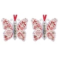 thumbnail image 1 of Christmas Cash Gift Butterfly Ornament,Christmas Money Holders for Cash Gift,Acrylic Diy Money Card Decoration with Hanging Ribbon,Unique Cash Holders for Christmas Tree Hanging Decorations, 1 of 5