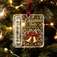 thumbnail image 1 of Christmas Cash Gift Holder Ornament - Clear Christmas Money Holder for Cash Gift - Xmas Tree Hanging Ornaments or Decoration (B), 1 of 6