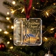 thumbnail image 1 of Christmas Cash Gift Holder Ornament - Clear Christmas Money Holder for Cash Gift - Xmas Tree Hanging Ornaments or Decoration (D), 1 of 6