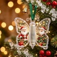 thumbnail image 1 of Christmas Cash Gift Ornament,Acrylic Butterfly Christmas Money Holder for Cash,Funny Hanging Xmas Tree Hanging Decoration for Gift Card, 1 of 7