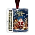 thumbnail image 1 of Christmas Cash Gift Ornament, Acrylic Christmas Money Holder for Cash, Funny Holiday Xmas Tree Hanging Ornaments Decor(1Pcs,Santa Claus), 1 of 9
