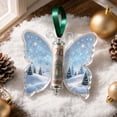 thumbnail image 1 of Christmas Cash Gift Ornament, Plastic Butterfly Design a Cash Gift Holder, with Hanging Ribbon for Xmas Tree Wreath and Garland, 1 of 4