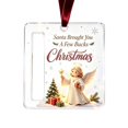 thumbnail image 1 of Christmas Cash Holder Ornament, 3.14 inch Acrylic Money Holding Tag, Xmas Tree Hanging Pendant, Holiday Cash Gift Holder, Festive Christmas Tree Accessory, Winter Seasonal Hanging Decoration, 1 of 6