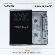 Back in Black - AC/DC Vintage Cassette Tape Collection   Hand-Recorded Classic Hard Rock