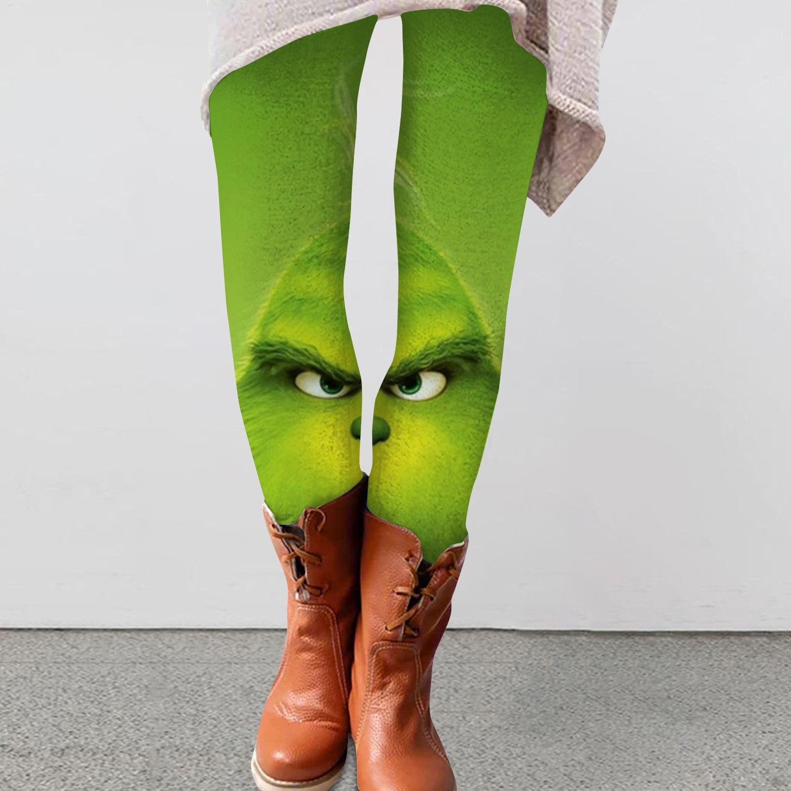 Christmas Casual Long Pants Grinch Christmas Pants for Women Women's ...