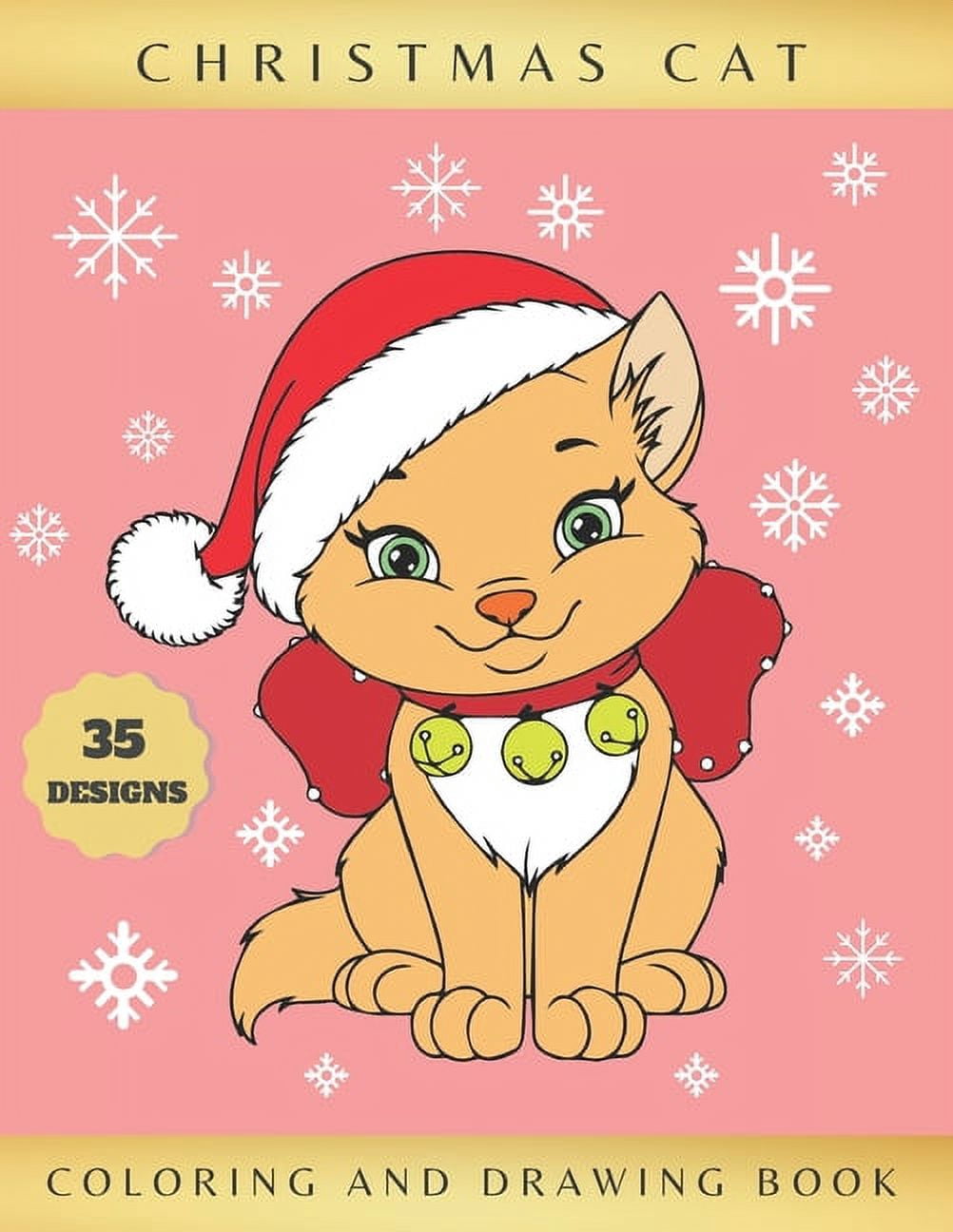 Christmas Cat Coloring And Drawing Book Activity Book For Kids Ages 4 christmas-cat-coloring-and-drawing-book-activity-book-for-kids-ages-4