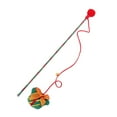 thumbnail image 1 of Christmas Cat Teaser Wand Interactive Toy for Playful Feather Exercise Self Grinding Activity Pet Training Stick, 1 of 4