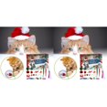 thumbnail image 1 of Christmas Cat Toy Countdown Set Interactive Holiday Festive Pet for Cats Advent Calendar Enrichment 2PCS, 1 of 5