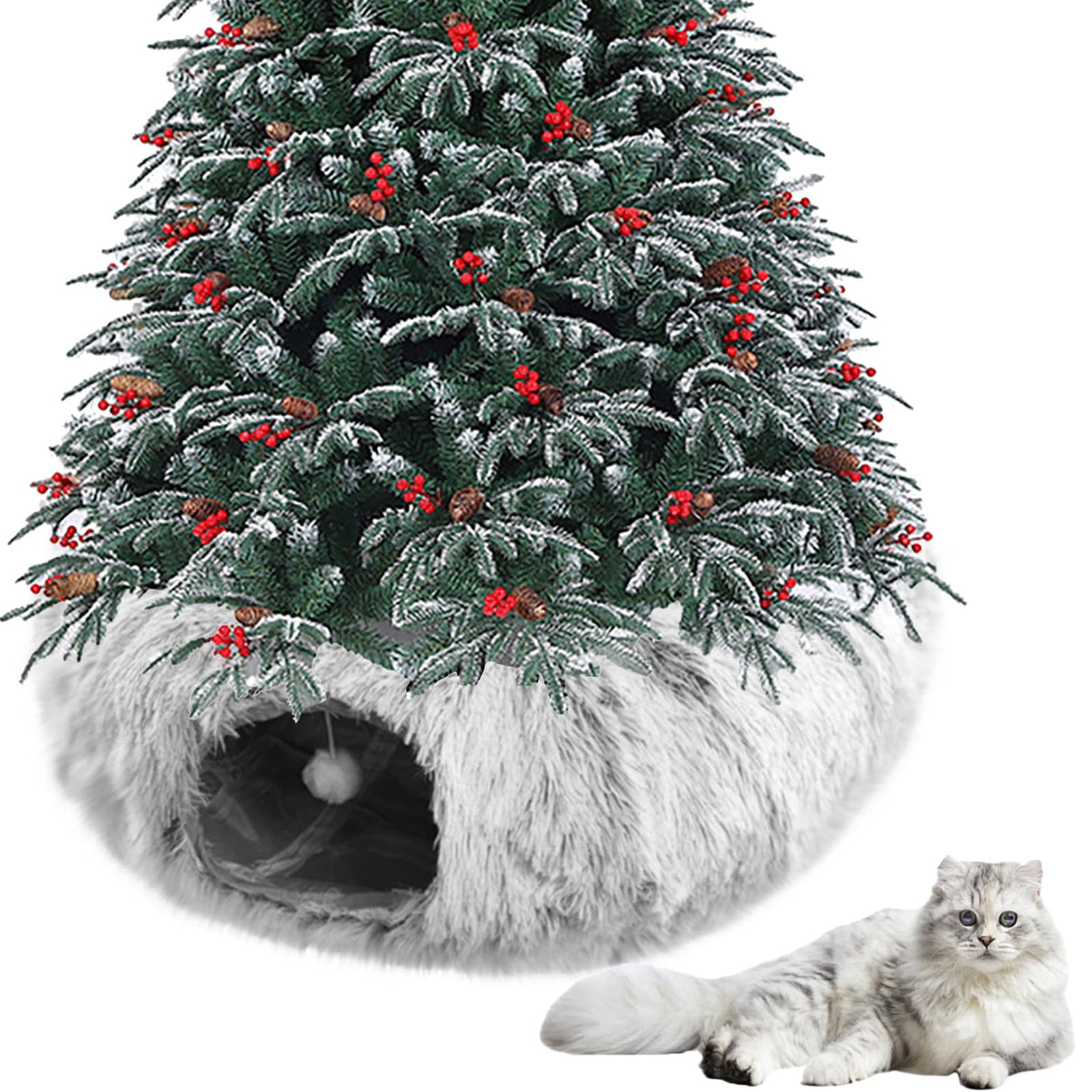 Christmas Cat Tree,Christmas Cat Tree Tunnel,Cat Christmas Tree,Cat