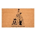 thumbnail image 1 of Christmas Cat Tree Doormat, 17" x 29", 1 of 8