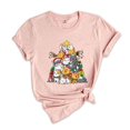 thumbnail image 1 of Christmas Cat Tree Shirt, Cat Lover T-Shirt, Christmas Gift, Cat Tree Tee, Family Matching Shirt, Cute Kitty Christmas Shirt, 1 of 1
