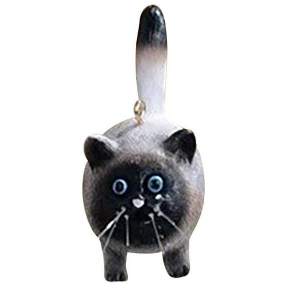 Christmas Catss Tail Erect Mini Catss Ornament Resin Home Decoration Home Decor Of The Day
