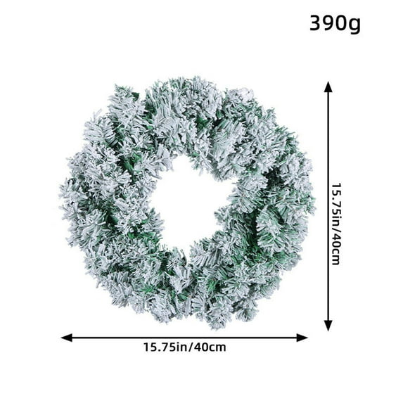 Christmas Cedar Pine Wreath for Front Door Evergreen Garland Natural Artificial Pine Wreath Outdoor Garden Porch Hanging Decoration Wall Grapevine Decor 12 inch