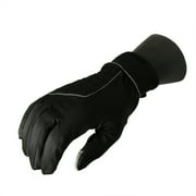 Womens Black Softshell Thinsulate Touchscreen Sport Gloves - Medium