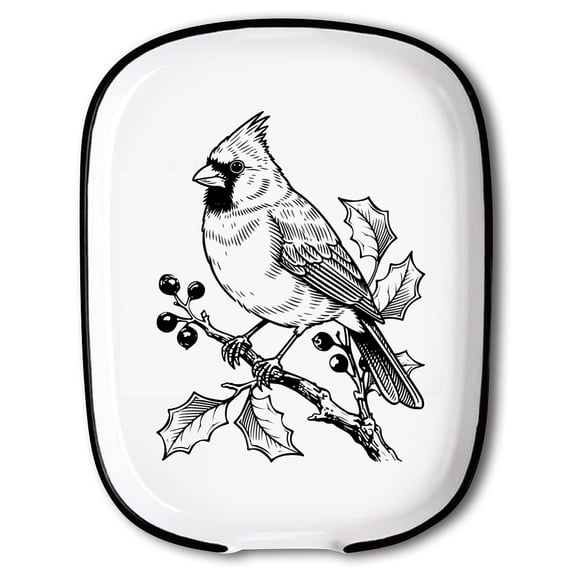 Christmas Ceramic Spoon Rest